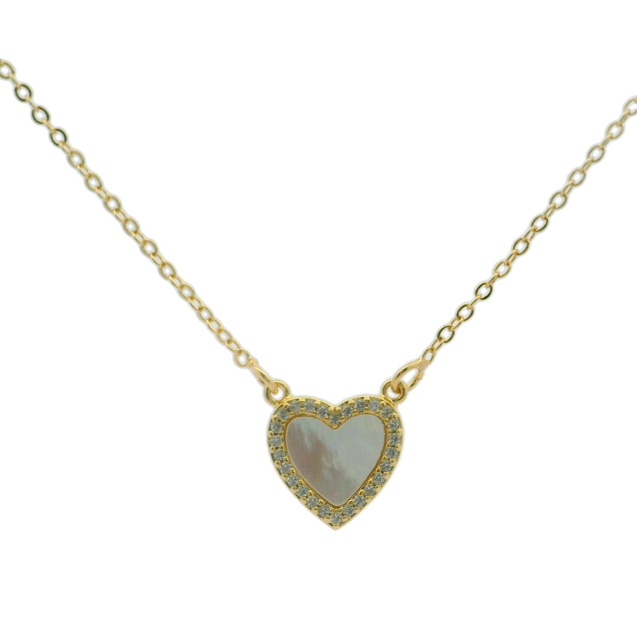 Corazón perla